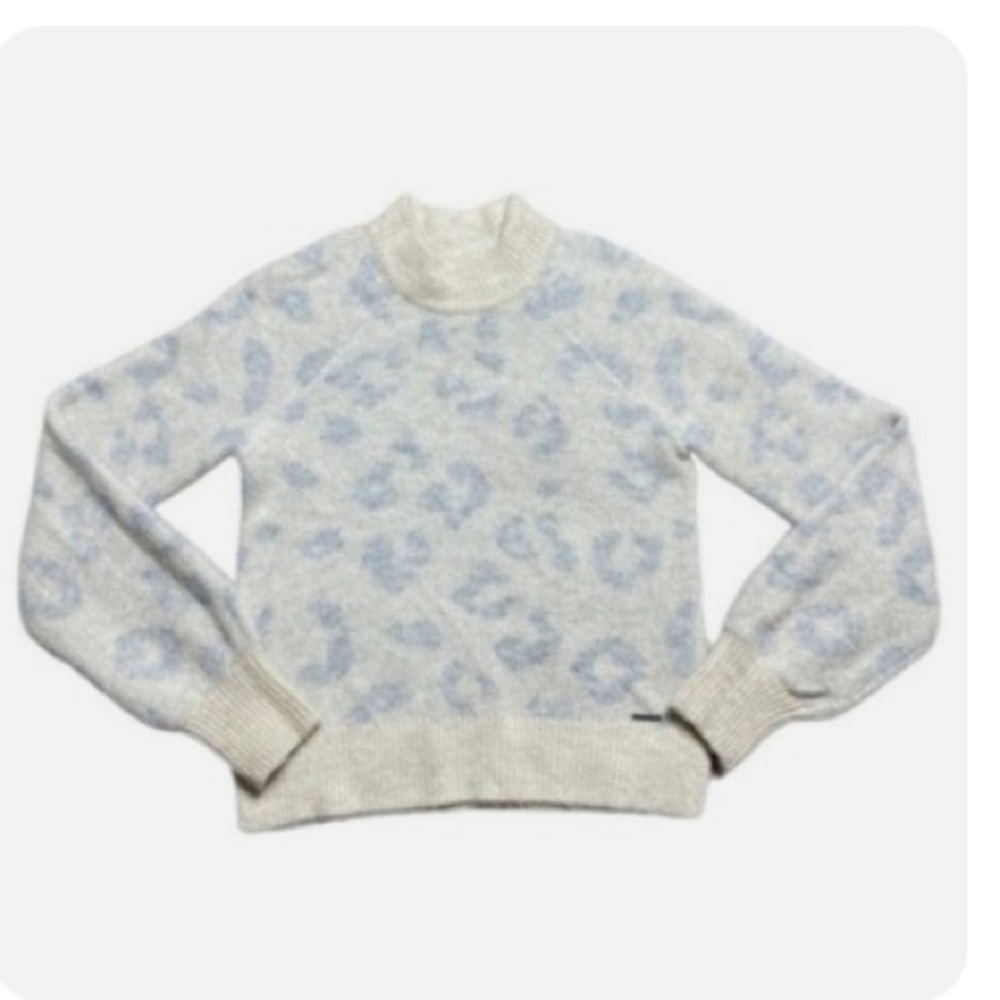 Abercrombie & Fitch Animal Print Cozy Sweater